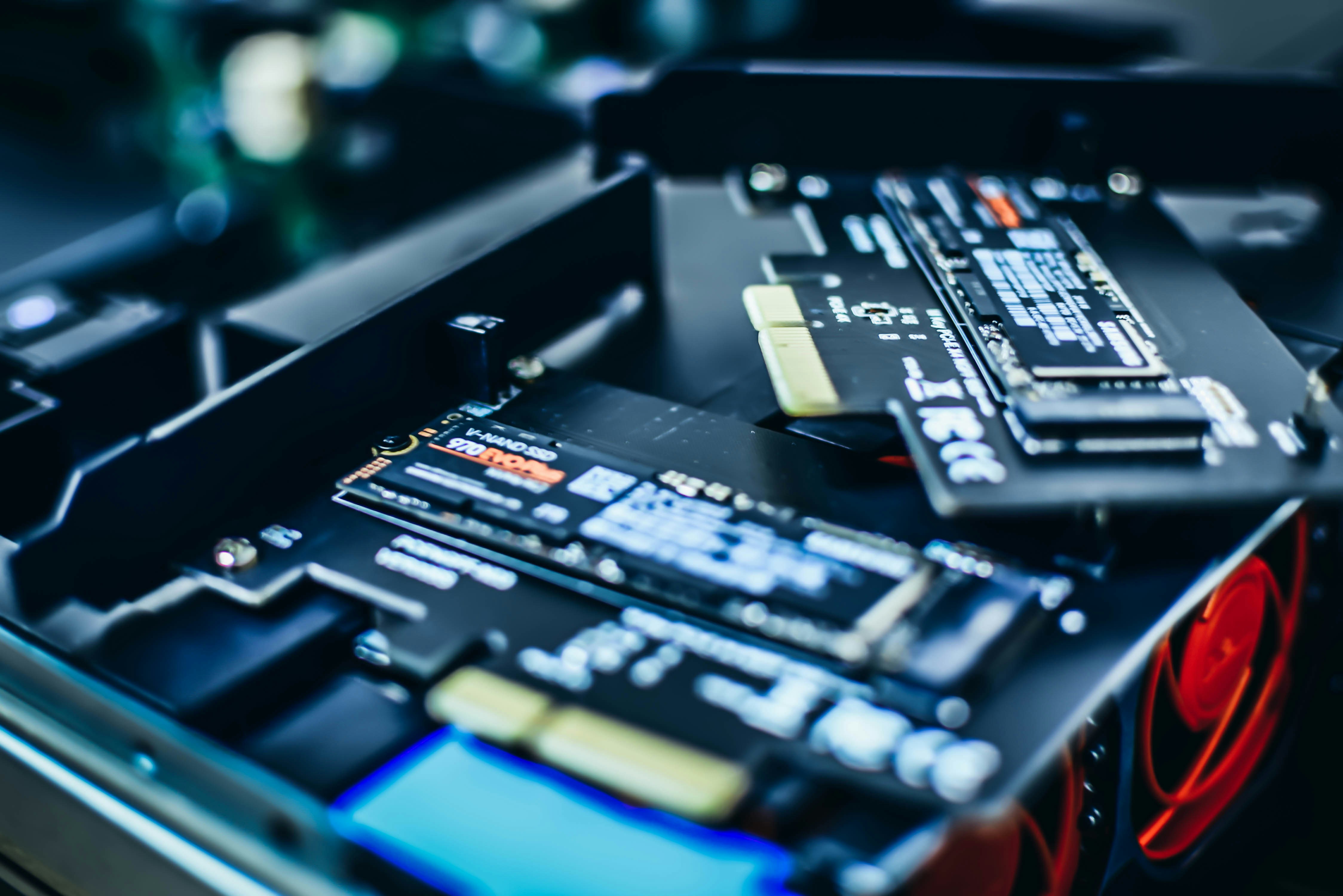 Armazenamento NVMe SSD